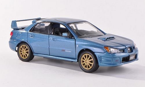Subaru Impreza WRX STi, metallic-blue